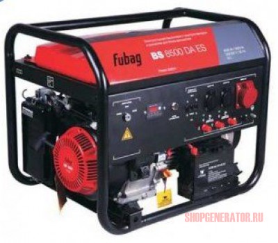 Бензиновый генератор Fubag BS 8500 DA ES