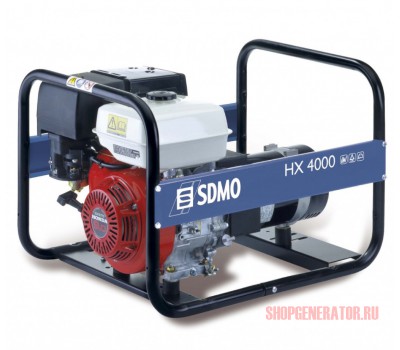 Бензиновый генератор SDMO HX 4000-S