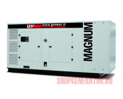 Дизельный генератор GENMAC G400PS в кожухе