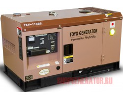 Дизельный генератор TOYO TKV-11SBS