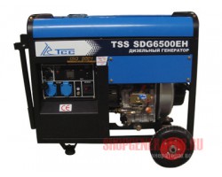 Дизельный генератор ТСС SDG 6500 EH (6000EH)