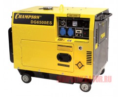 Дизельный генератор CHAMPION DG6500ES
