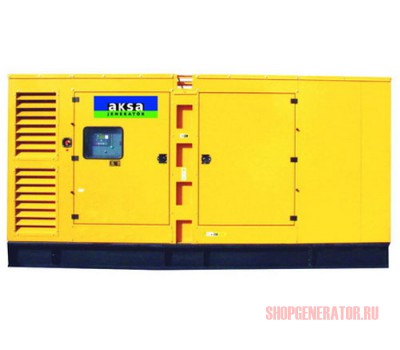 Дизельный генератор Aksa AC 350 в кожухе