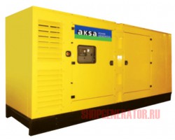 Дизельный генератор Aksa AC 825 в кожухе