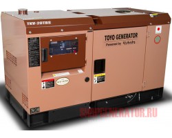 Дизельный генератор TOYO TKV-20TBS